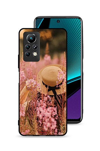 Tolwak غطاء حماية لهاتف إنفينيكس نوت 11 برو، قبعة فتاة مزينة بالزهور