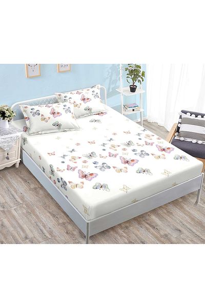 CHIRASO CHIRASO Set Bed Cover, Fine Cotton, 180x200 cm and 2 Pillowcases 80x52 cm