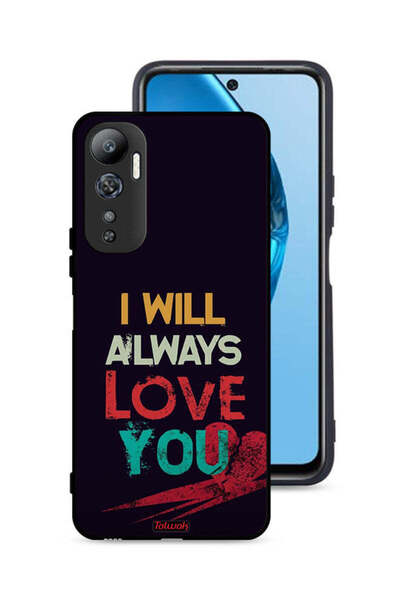 Tolwak غطاء حماية لهاتف Infinix Hot 20 4G، سأحبك دائمًا