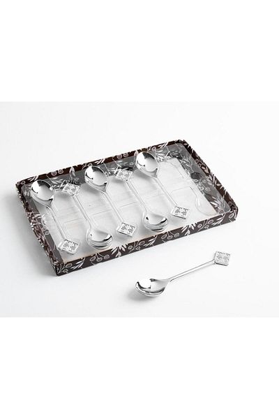 TOHFAT-AL MAIDAH 6 Givenchy silver teaspoons