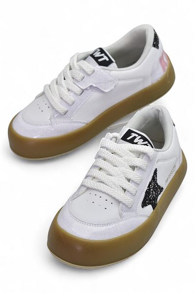 ISPARTALILAR 1057 Comfortable Sole Children's Sports Shoes Unisex Sports Shoes Lace-Up and Velcro
