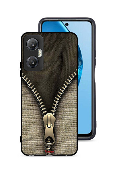 Tolwak غطاء حماية بنمط سحاب لهاتف Infinix Hot 20 5G