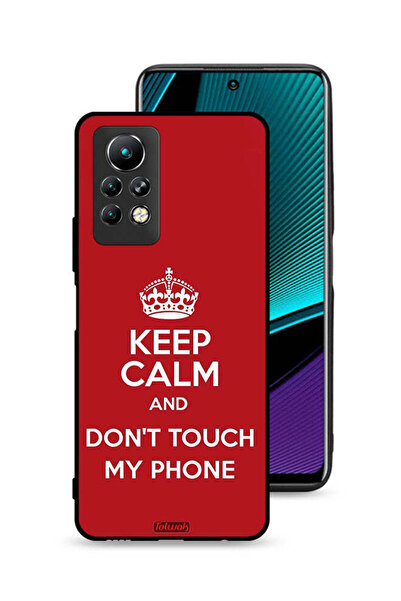 Tolwak غطاء حماية لهاتف Infinix Note 11 Pro، حافظ على هدوئك ولا تلمس هاتفي