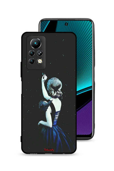 Tolwak غطاء حماية لهاتف إنفينيكس نوت 11 برو بنقشة نجمة مؤثرة