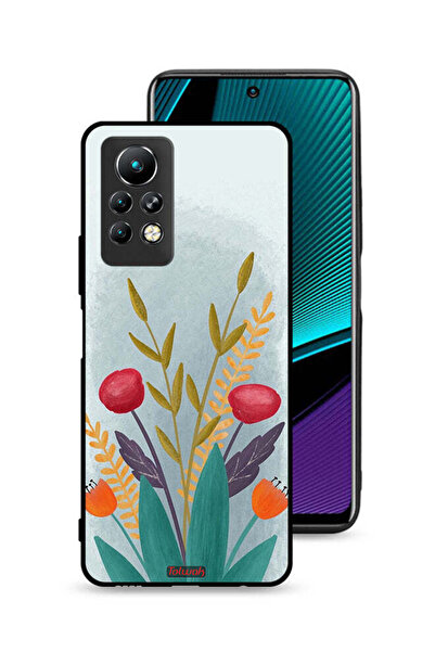 Tolwak غطاء حماية لهاتف إنفينيكس نوت 11 برو برسومات نباتية