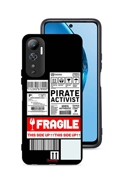 Tolwak غطاء حماية لهاتف Infinix Hot 20 4G، ملصق ناشط خاص قابل للكسر