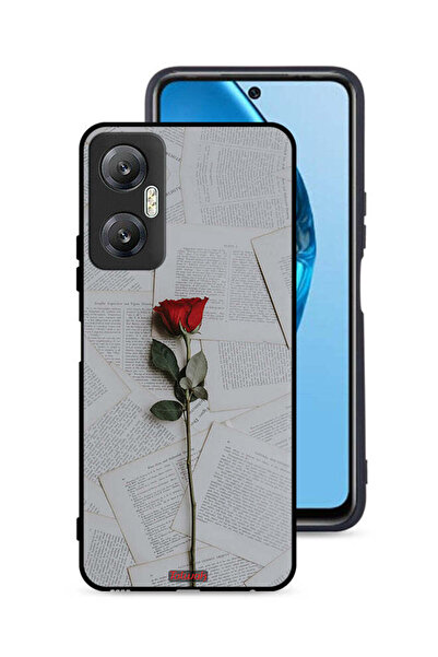 Tolwak غطاء حماية لجهاز Infinix Hot 20 5G وردي على ورق