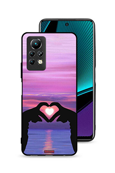 Tolwak غطاء حماية لهاتف إنفينيكس نوت 11 برو بتصميم قلب وقمر