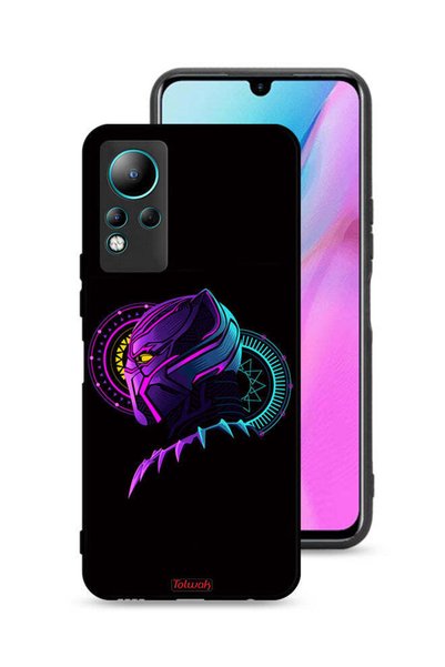 Tolwak غطاء حماية لهاتف Infinix Note 11، رسم فني رقمي بسيط عالي الدقة