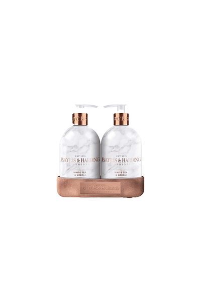 Baylis & Harding Baylis & Harding White Tea and Neroli Hand Care Gift Set, 500/500 ml