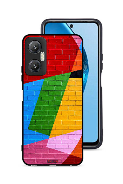 Tolwak غطاء حماية لهاتف Infinix Hot 20 5G برسومات جدارية ملونة