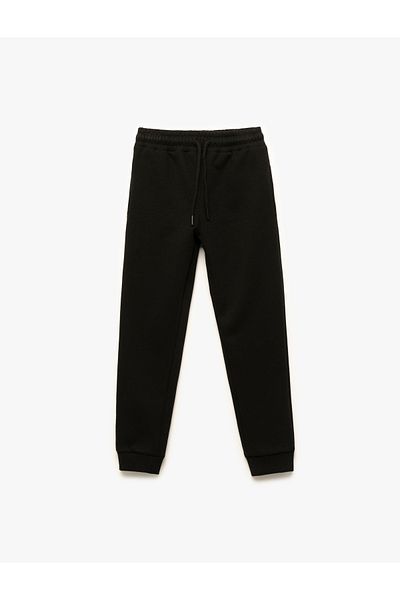Koton Basic Jogger Sweatpants με ελαστική τσέπη στη μέση