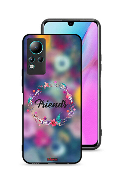 Tolwak غطاء حماية لهاتف Infinix Note 11 بتصميم خاتم أصدقاء الزهور