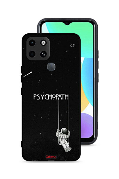 Tolwak غطاء حماية لهاتف Infinix Smart 6 Psychopath