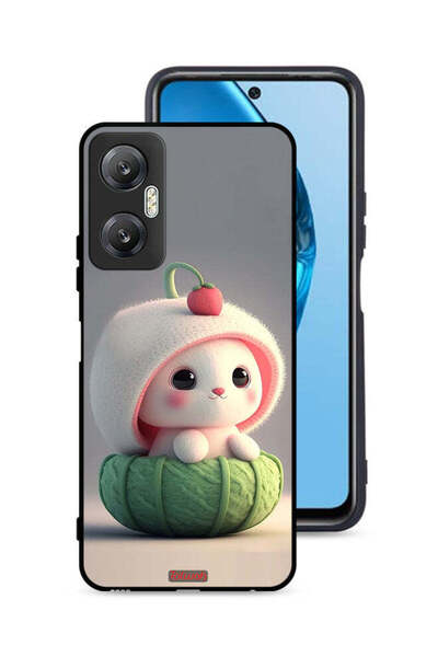 Tolwak غطاء حماية لهاتف Infinix Hot 20 5G بتصميم أرنب صغير لطيف