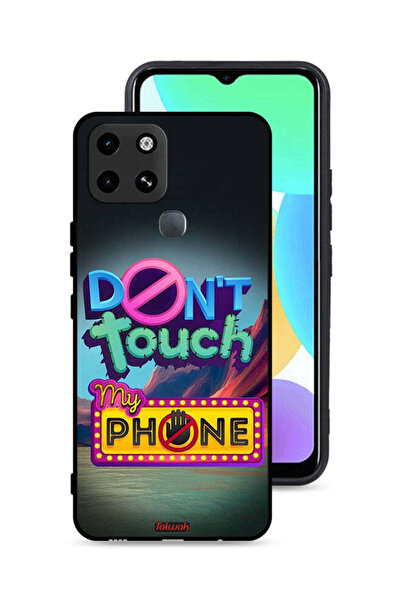 Tolwak غطاء حماية لهاتف Infinix Smart 6 - لا تلمس هاتفي