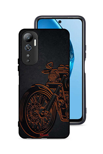 Tolwak غطاء حماية لهاتف Infinix Hot 20 4G بتصميم دراجة كلاسيكية