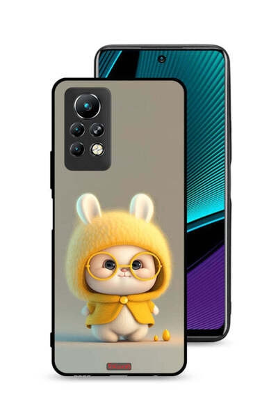 Tolwak غطاء حماية لهاتف إنفينيكس نوت 11 برو - أرنب صغير