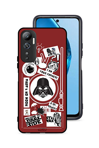 Tolwak غطاء حماية لهاتف Infinix Hot 20 4G ملصق Welcome To The Dark Side