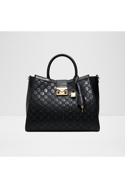 Aldo Black L City Handbags for Female
