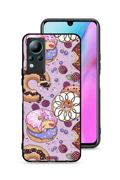 Tolwak غطاء حماية لهاتف Infinix Note 11 برسومات دونات