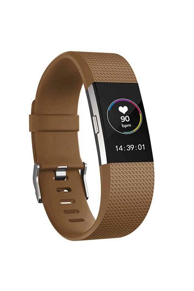 Edman Strap for Fitbit Charge 2, size L, Brown