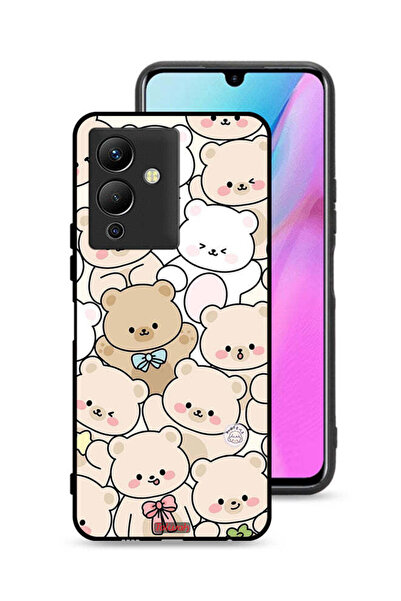 Tolwak غطاء حماية لهاتف Infinix Note 12 Pro 5G بنقشة دببة