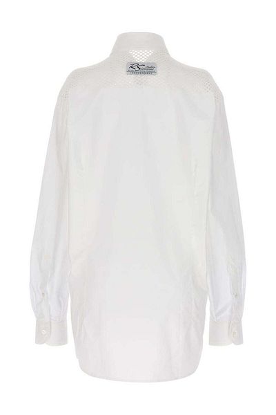 Raf Simons Cămașă Raf Simons cu inserție de plasă