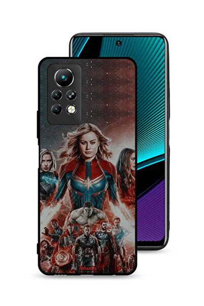 Tolwak غطاء حماية لجهاز Infinix Note 11 Pro بتصميم Avengers