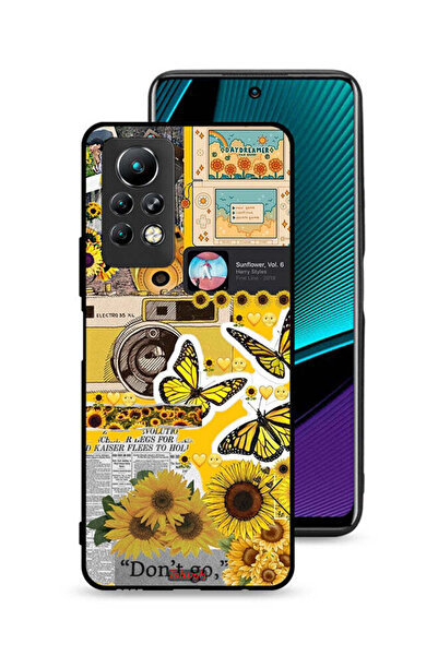 Tolwak غطاء حماية لهاتف Infinix Note 11 Pro مع اقتباسات وملصقات