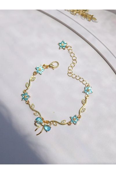 Reorah Collection Ribbon Garden Bracelet