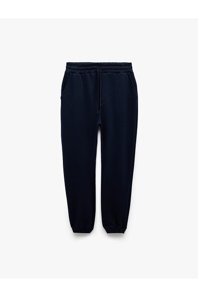 Koton Φούτερ Jogger με κορδόνια στη μέση και λεπτομέρεια τσέπης