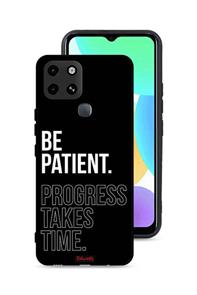 Tolwak غطاء حماية لهاتف Infinix Smart 6 كن صبورًا فالتقدم يستغرق وقتًا