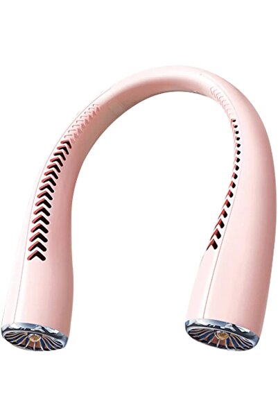 House Pratik Taşınabilir Boyun Fanı Şarjlı Eller Serbest Bladeless Asılı Spor...