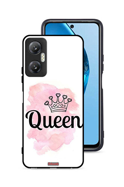 Tolwak غطاء حماية لهاتف Infinix Hot 20 5G بطبعة Queen Art