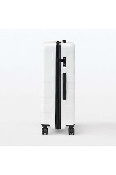 Muji Hard Carry Bag with Stopper & Adjustable Carry Bar, 75L, Matt