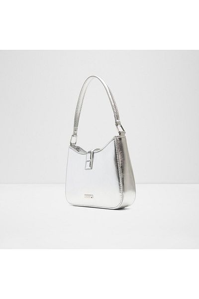 Aldo Silver-colored L Dress Handbags for Female