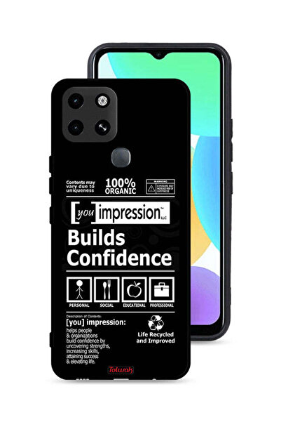 Tolwak غطاء حماية لهاتف Infinix Smart 6 - ملصق يعزز الثقة