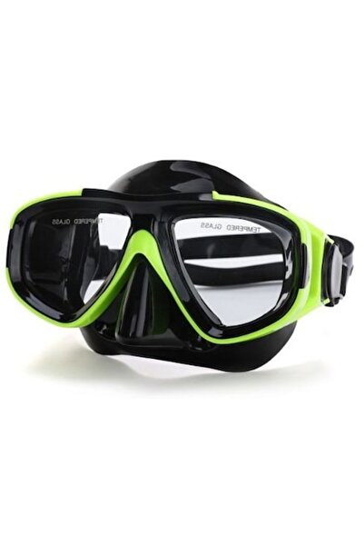 OEM Ochelari de înot pentru adulți cu protecție nazală, galben neon/negru, cu...