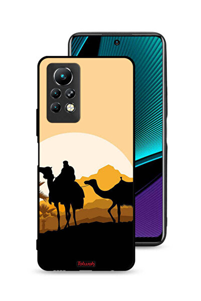 Tolwak غطاء حماية لهاتف إنفينيكس نوت 11 برو برسومات جمال في الصحراء