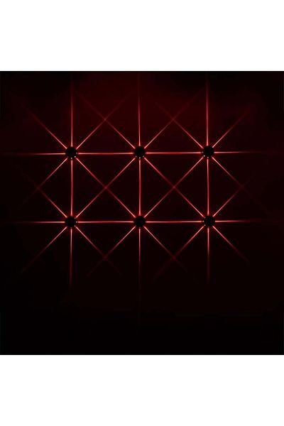 Siera LED Wall Light 8 Way RGB or Red DHL-1315