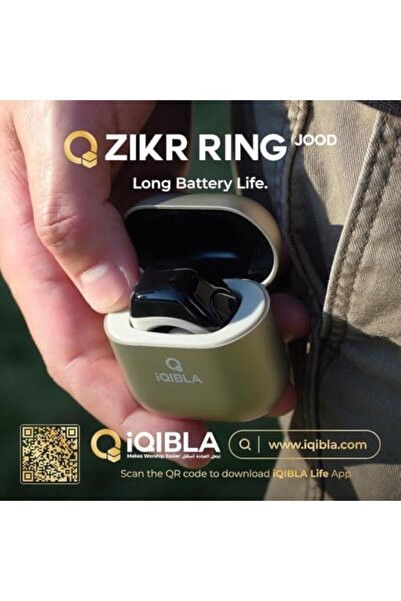 iqibla YU WELL iQibla Zikr Jood Smart Ring Tasbih Counting With 3 Compatible Sizes (18mm/20mm/22mm) | 2-5 P