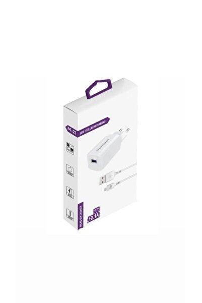 WASHA Samsung-oppo- Android İle Uyumlu 10.5W 2.1a Usb Micro Girişli Adaptör Ve Kablo Hızlı Şarj Aleti Seti