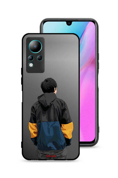 Tolwak غطاء حماية لهاتف Infinix Note 11 بتصميم صورة صبي