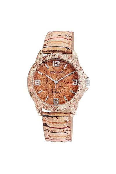 MBrands Excellanc ladies watch, cork strap