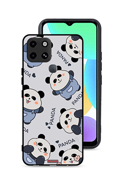 Tolwak غطاء حماية لهاتف إنفينيكس سمارت 6 بنمط الباندا