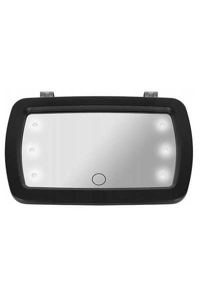 ideal STORE Car mirror for babies with LED idealSTORE Junior Magic Mirror, Dimensions 18 x 11 cm, Rotation 3