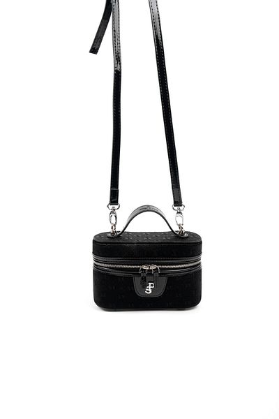 Silver Polo Silver & Polo Black Sp1195 Women's Makeup Bag