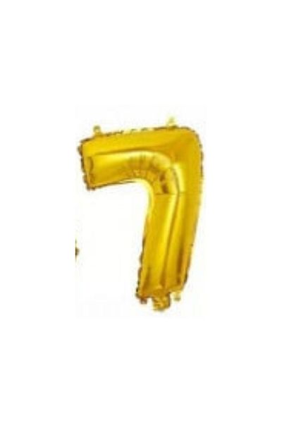 Blusmart Birthday Balloon Number 7, PVC, 35 Cm