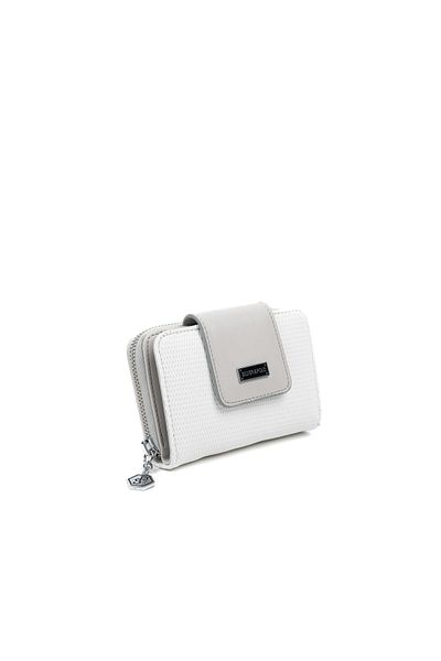 Silver Polo Silver & Polo White - A.Gray Sp935 Women's Wallet & Card Holder